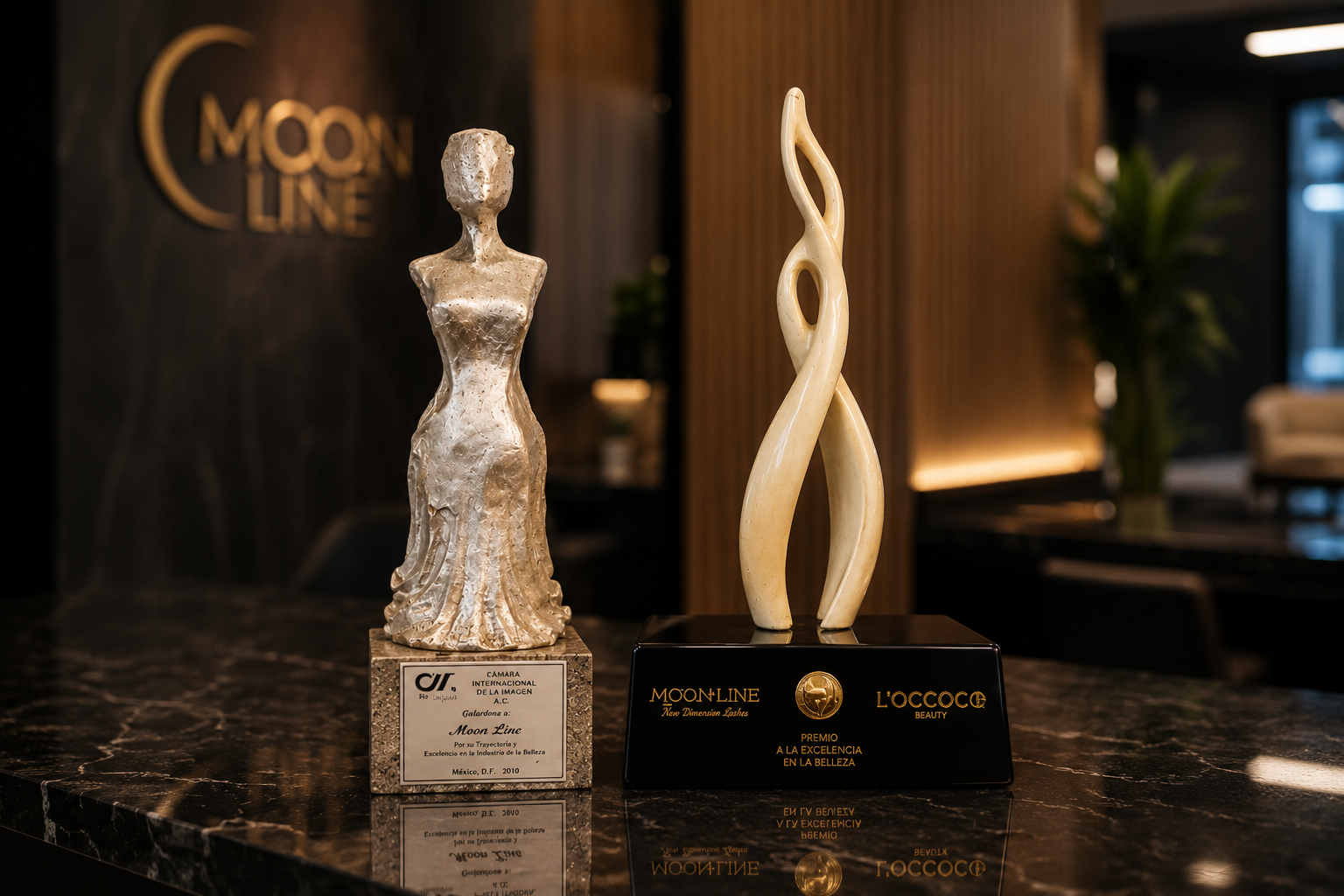 Galardones Moon Line — Cámara Internacional de la Imagen y Premio a la Excelencia en la Belleza